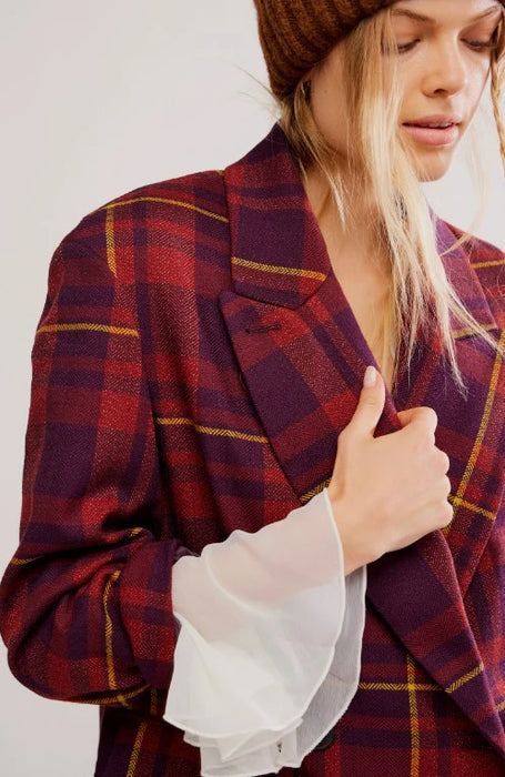 Dean Double-Breasted Blazer