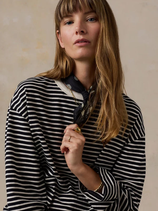 Sunwashed Long-Sleeve Retro Tee
