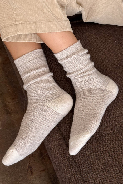 Wool Waffled Socks