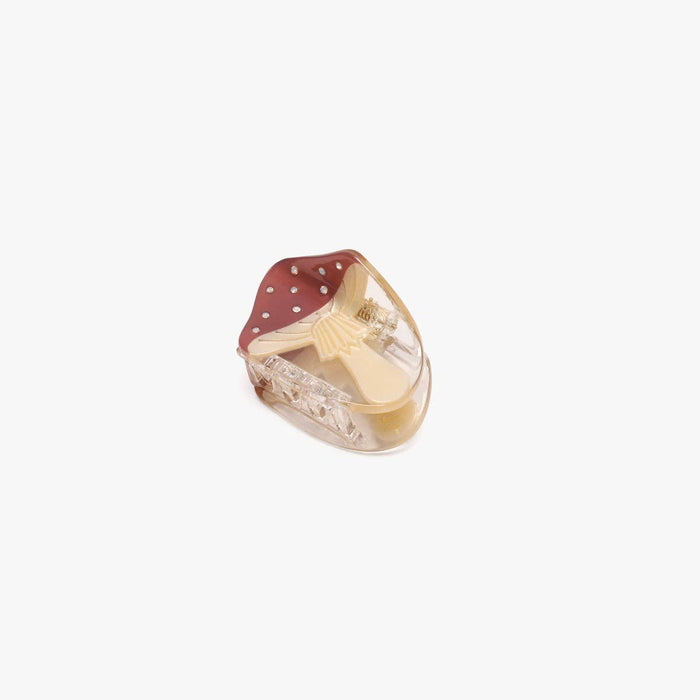 Mushroom Mini Claw Clip