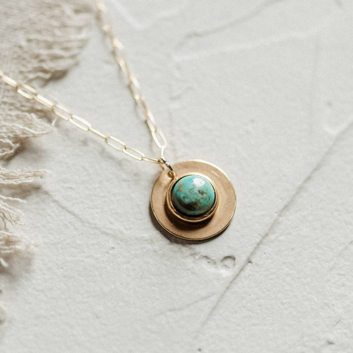 Gib Turquoise / 14K Gold Fill