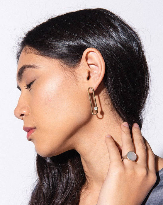 Amparo Earrings - Lapis