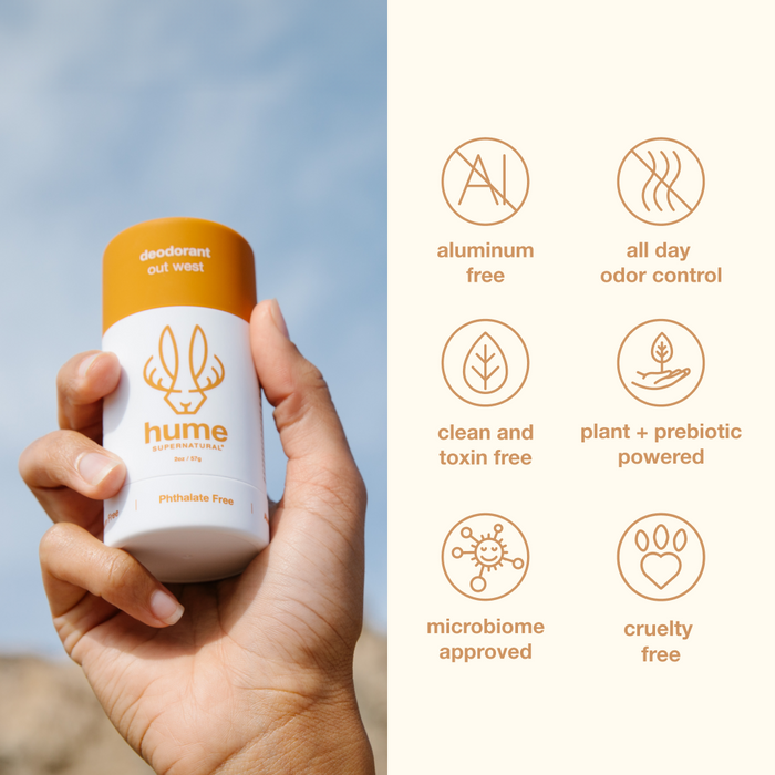 Plant & Probiotic Deodorant- Out West