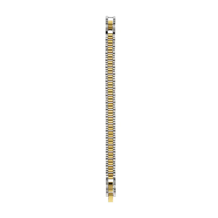 Waterproof Two Tone Watch Band Bracelet