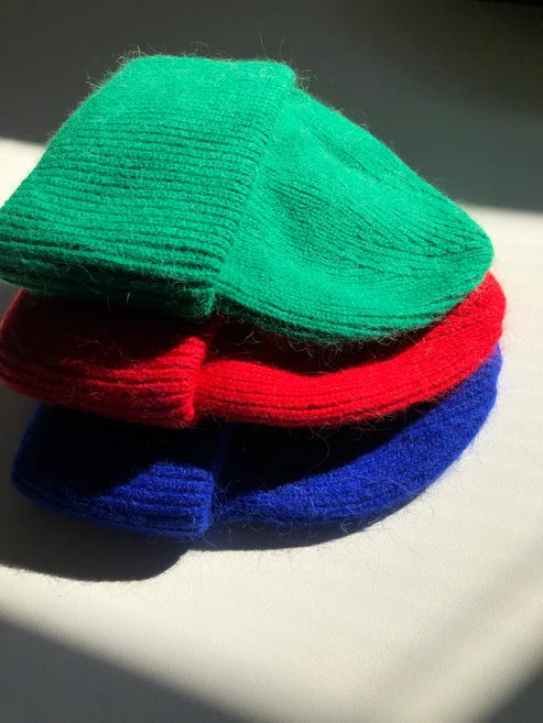 Royal Angora Beanie