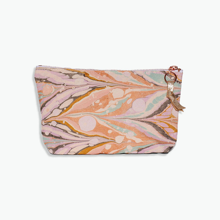 Astral Marbled Pouch Tiger Lily/ Large
