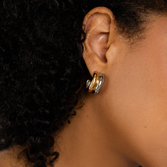 Two-Tone Hoops