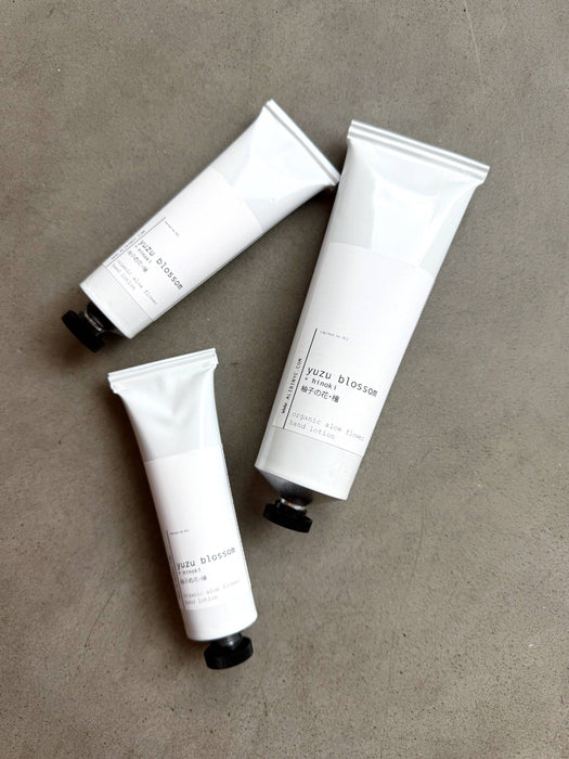 YUZU BLOSSOM + HINOKI | ORGANIC ALOE FLOWER HAND LOTION