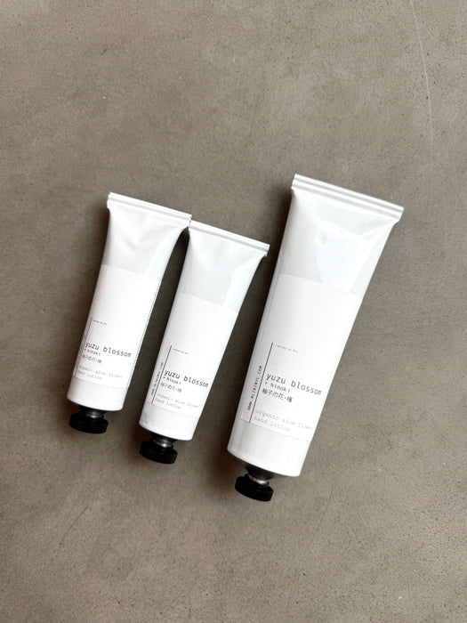 YUZU BLOSSOM + HINOKI | ORGANIC ALOE FLOWER HAND LOTION