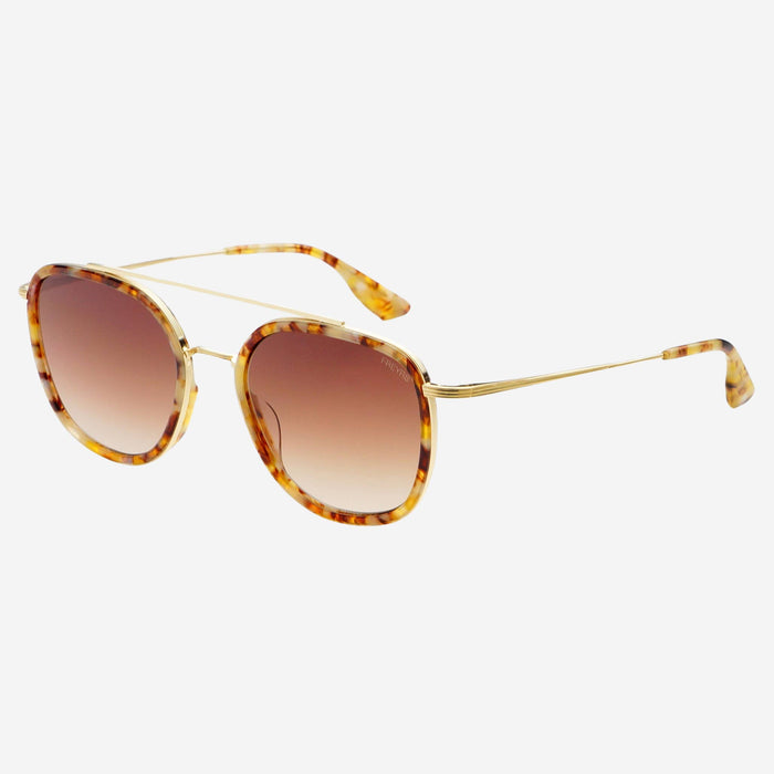 Weston Acetate Round Sunglasses