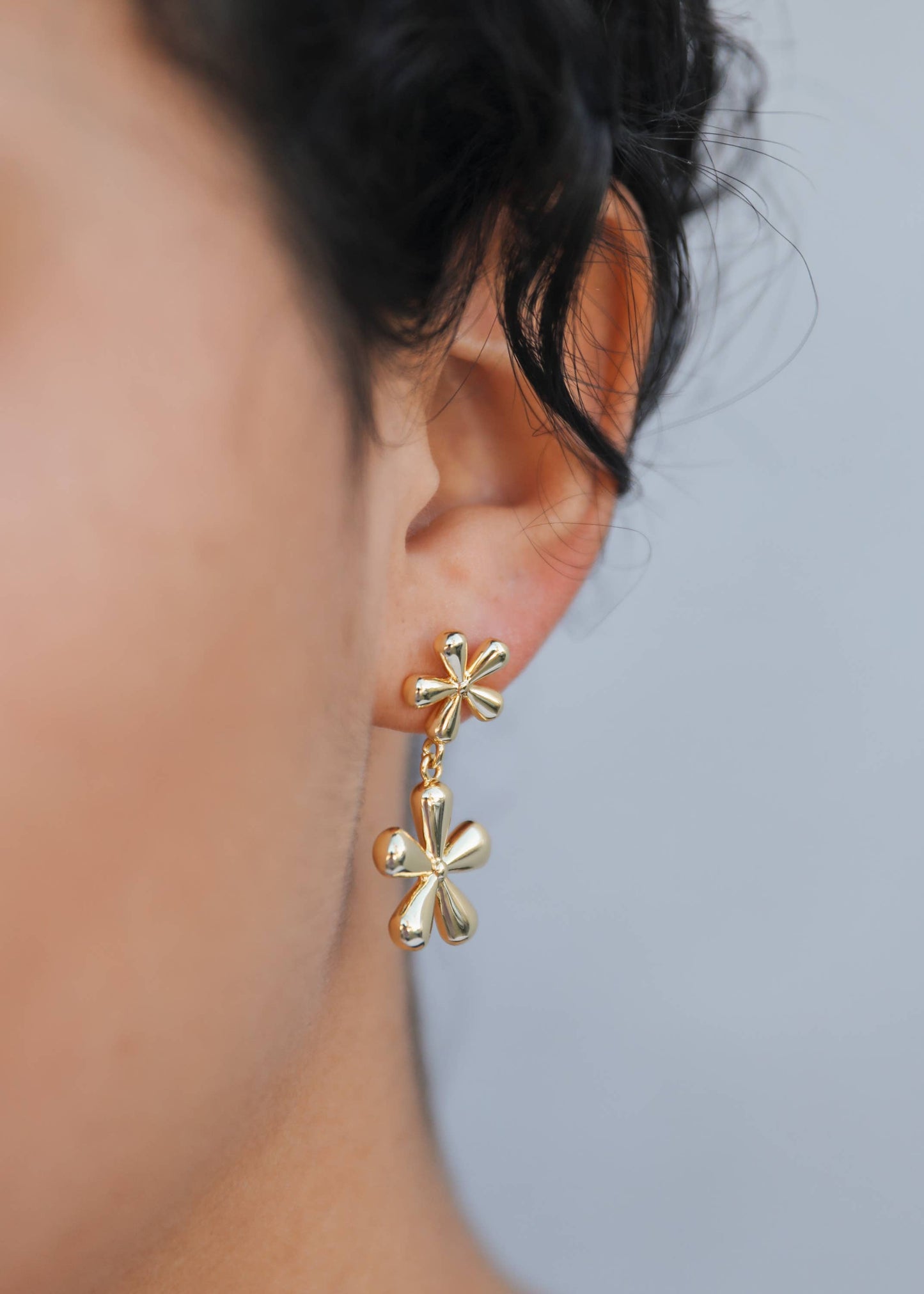 Double Daisy - Earring