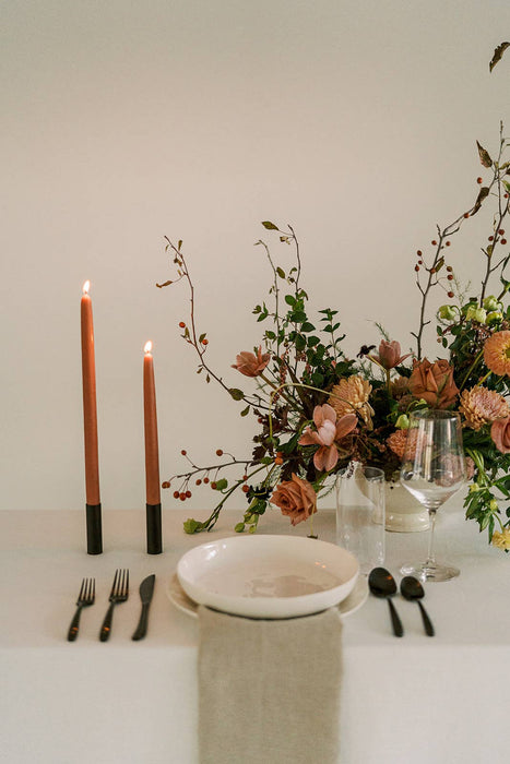 Terra Cotta | Beeswax Taper