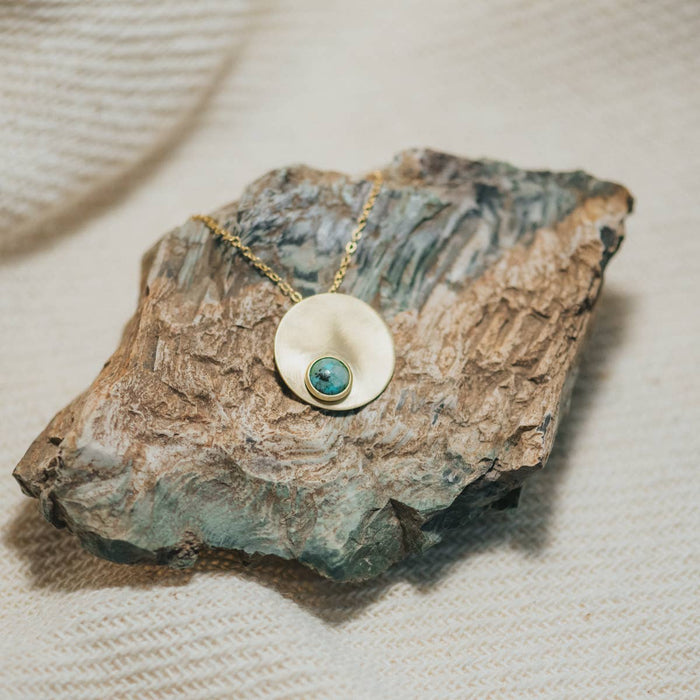 Necklace / Turquoise / 16"