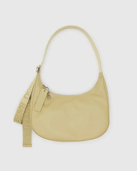 Baggu Medium Recycled Leather Crescent Bag