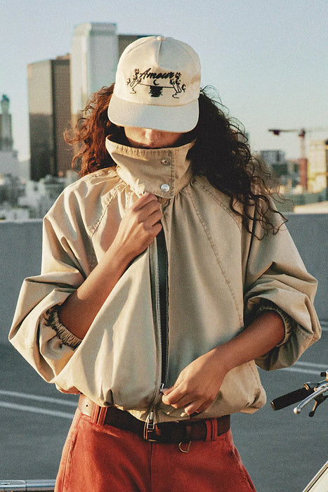 Chelsea Funnel-Neck Jacket
