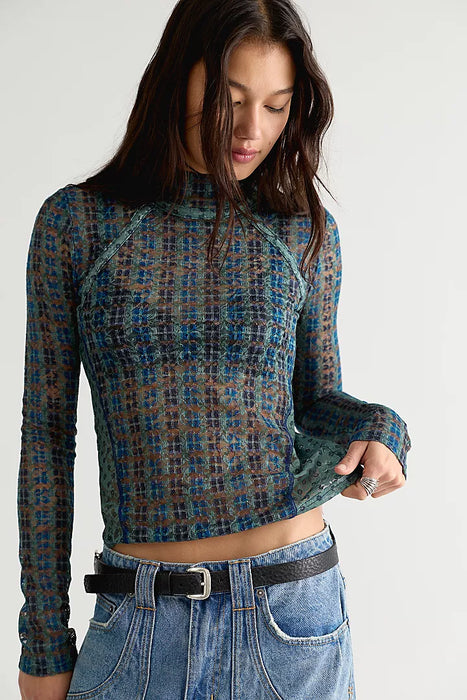 Lyric Sheer Lace Top