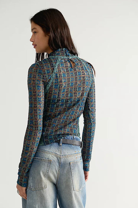 Lyric Sheer Lace Top