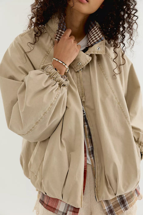 Chelsea Funnel-Neck Jacket