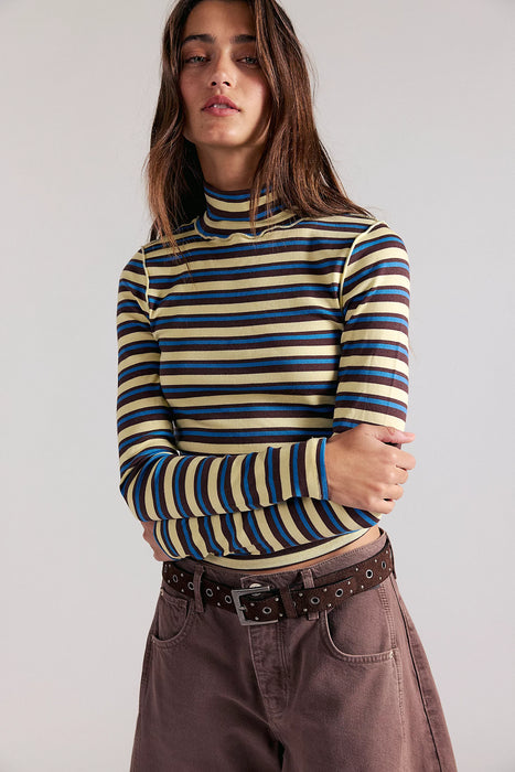 Good Good Stripe Turtleneck