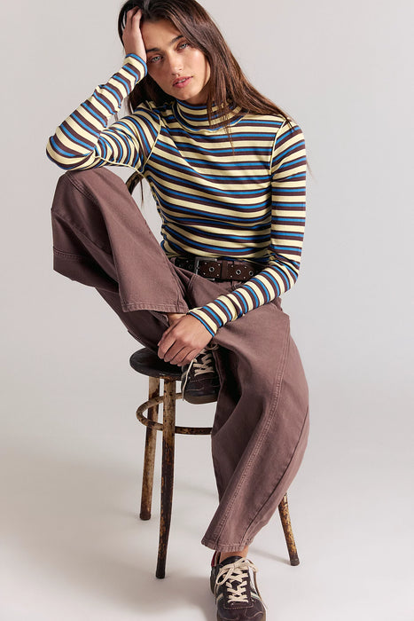 Good Good Stripe Turtleneck