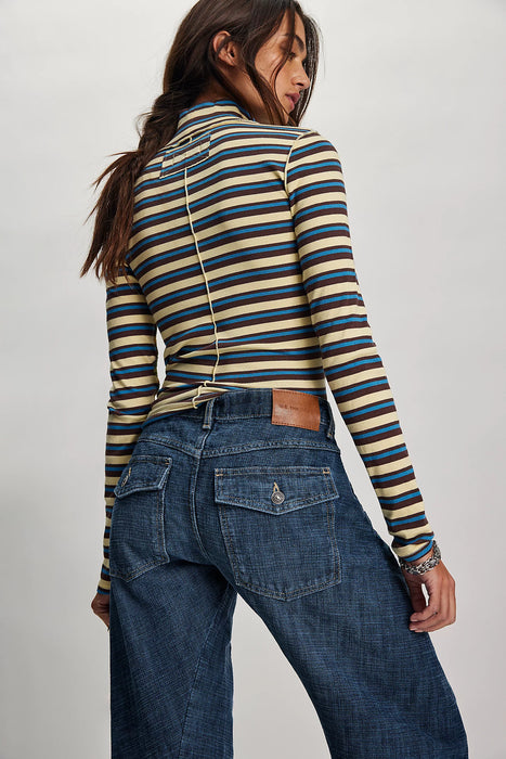 Good Good Stripe Turtleneck