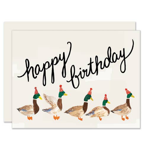 Duck Parade | Happy Birthday Card