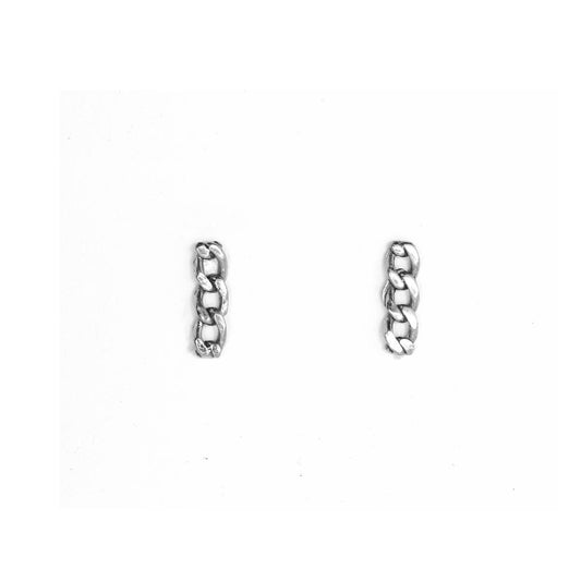 Kindred 3 Link Stud Earrings - Full Pair