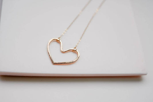 Gold Fill Heart Necklace