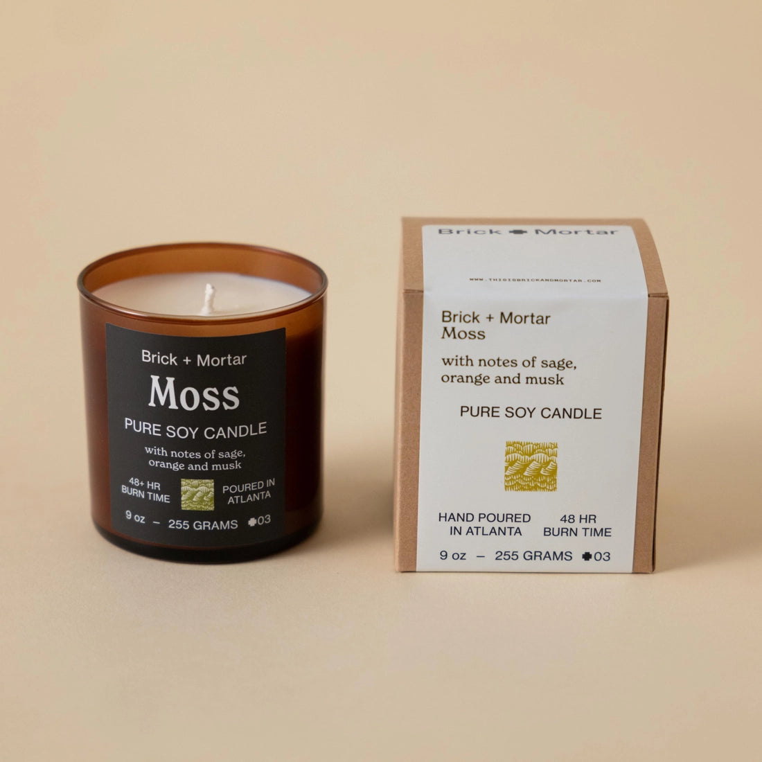 Moss Scented Candle