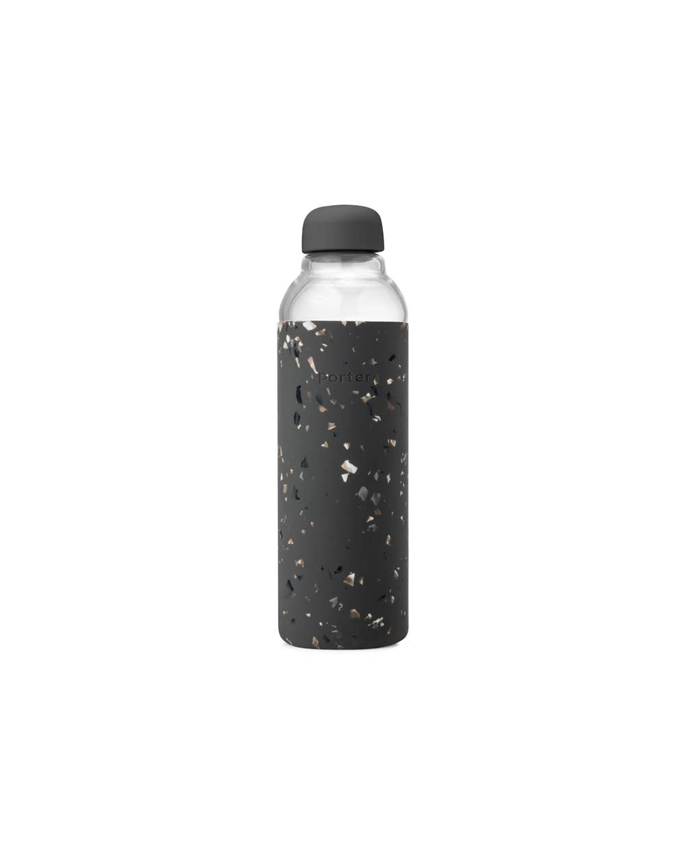 Porter Terrazzo Bottle | Charcoal