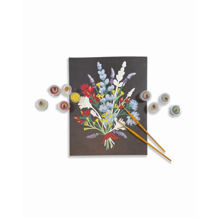 Oregon Wildflower Bouquet Paint-by-Number Kit