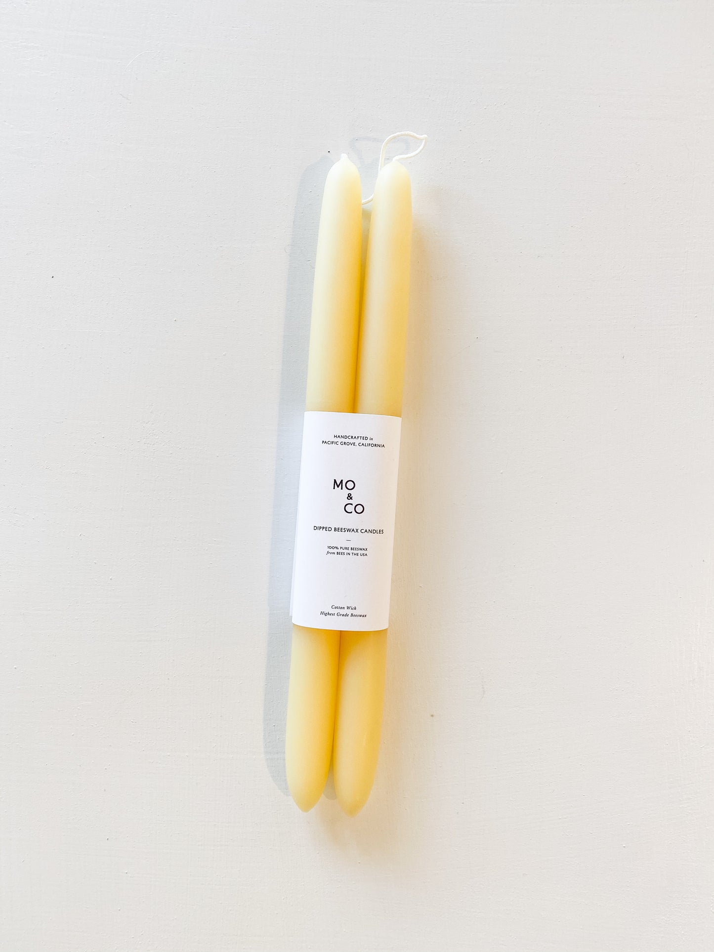 Natural Yellow | Taper Candle