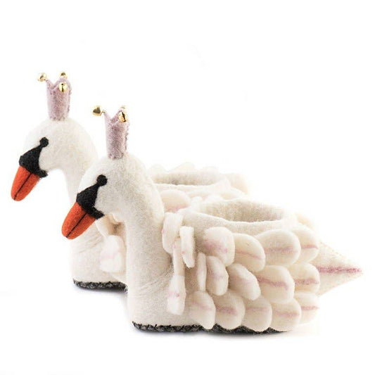 Odette the Swan Children's Slippers