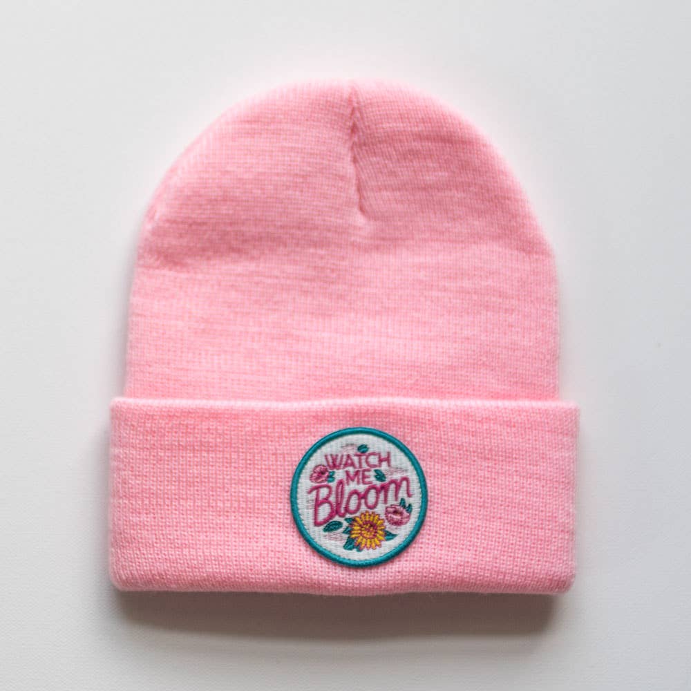 Watch Me Bloom Peony Infant/Toddler Beanie