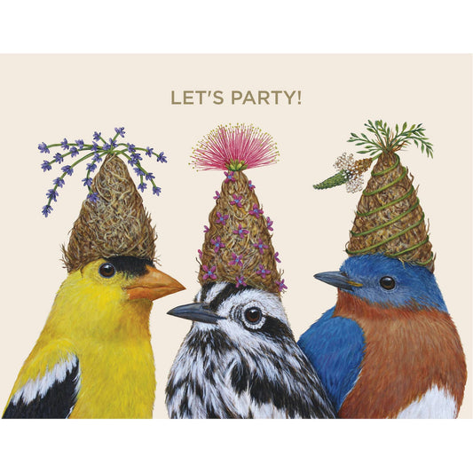 Let's Party Trio Card: Paper