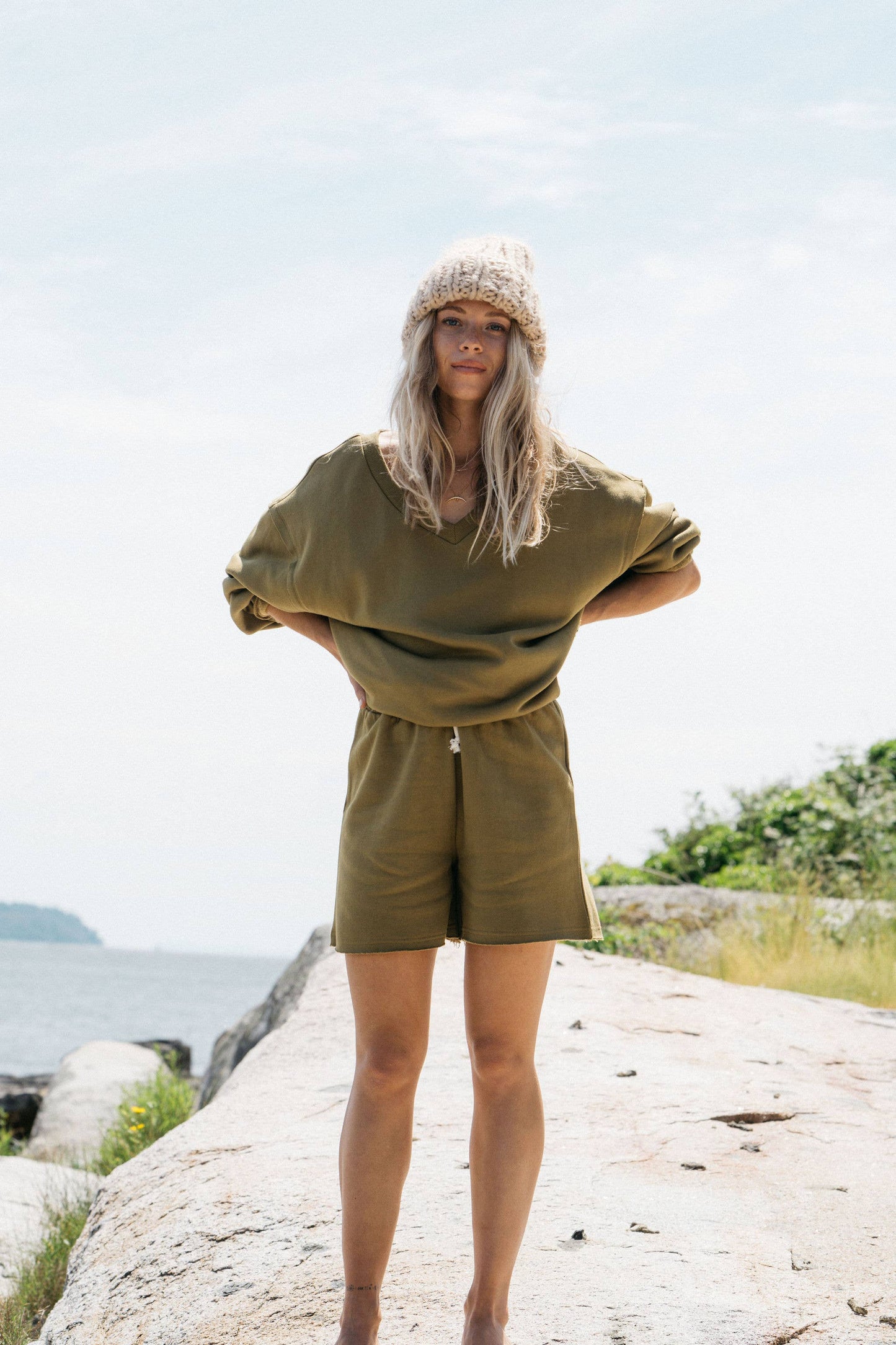SS23 Taurus Sweater - Alfalfa