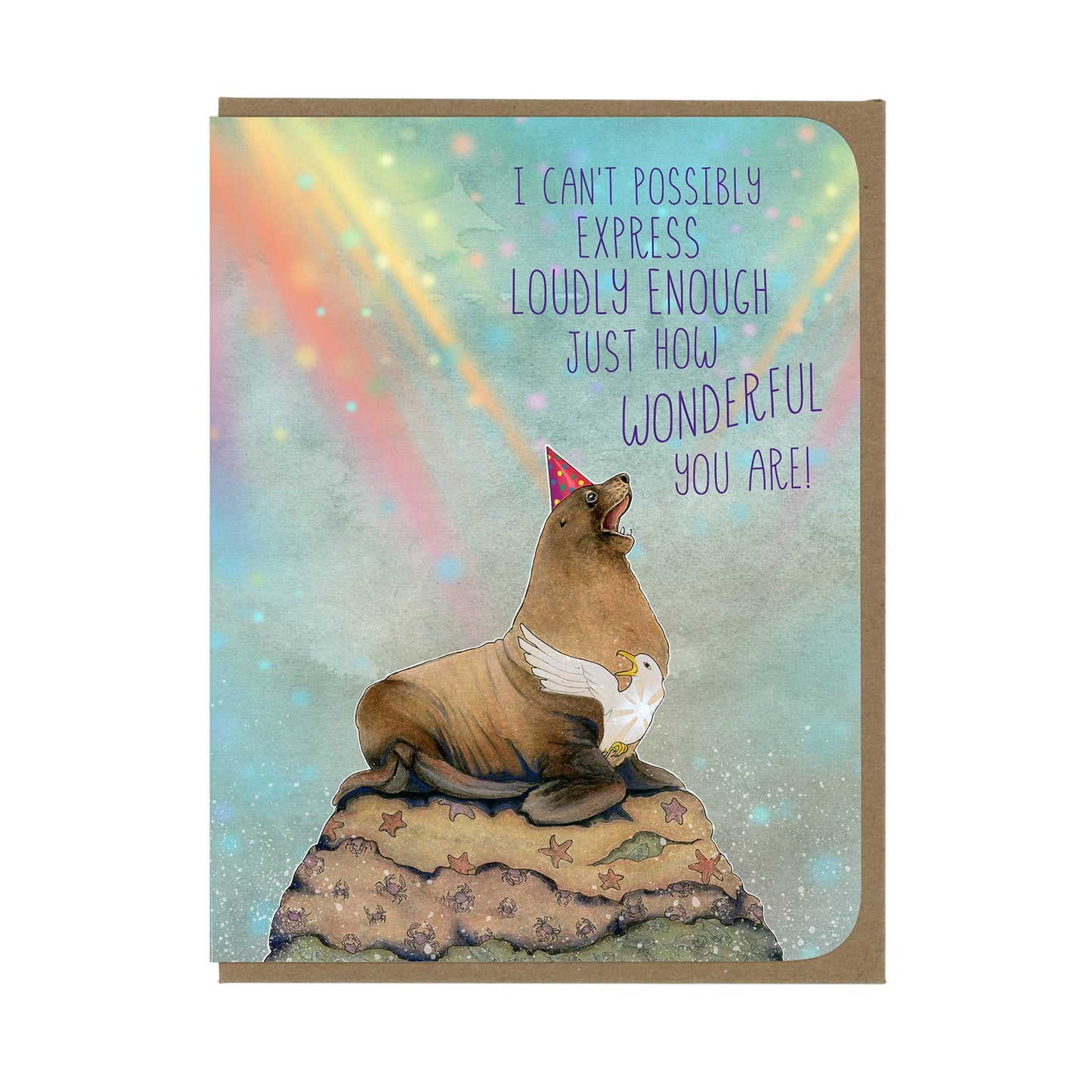 BIRTHDAY - Sea Lion - Greeting Card